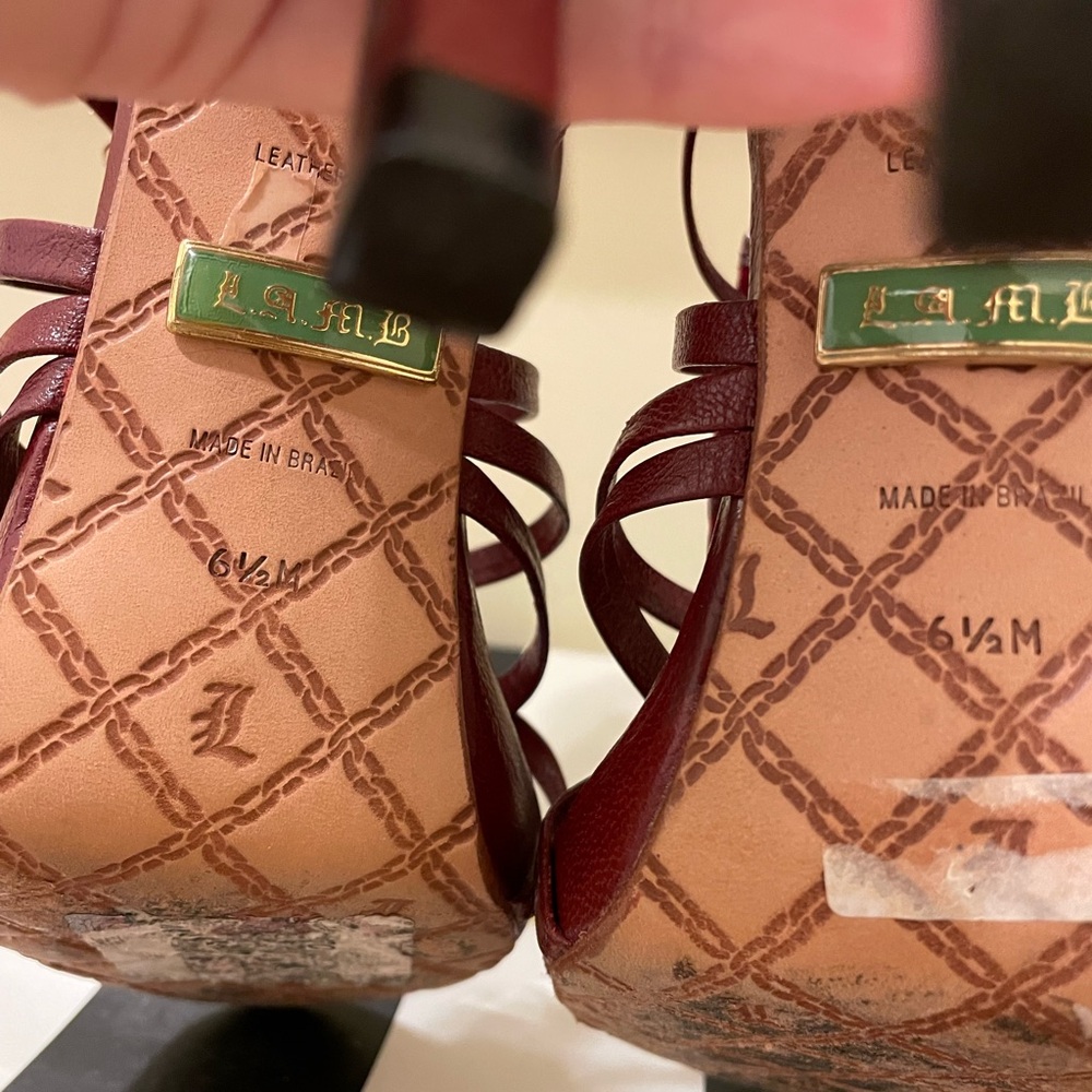 L.A.M.B. Leather Shoes - 6.5 - Picture 7 of 7